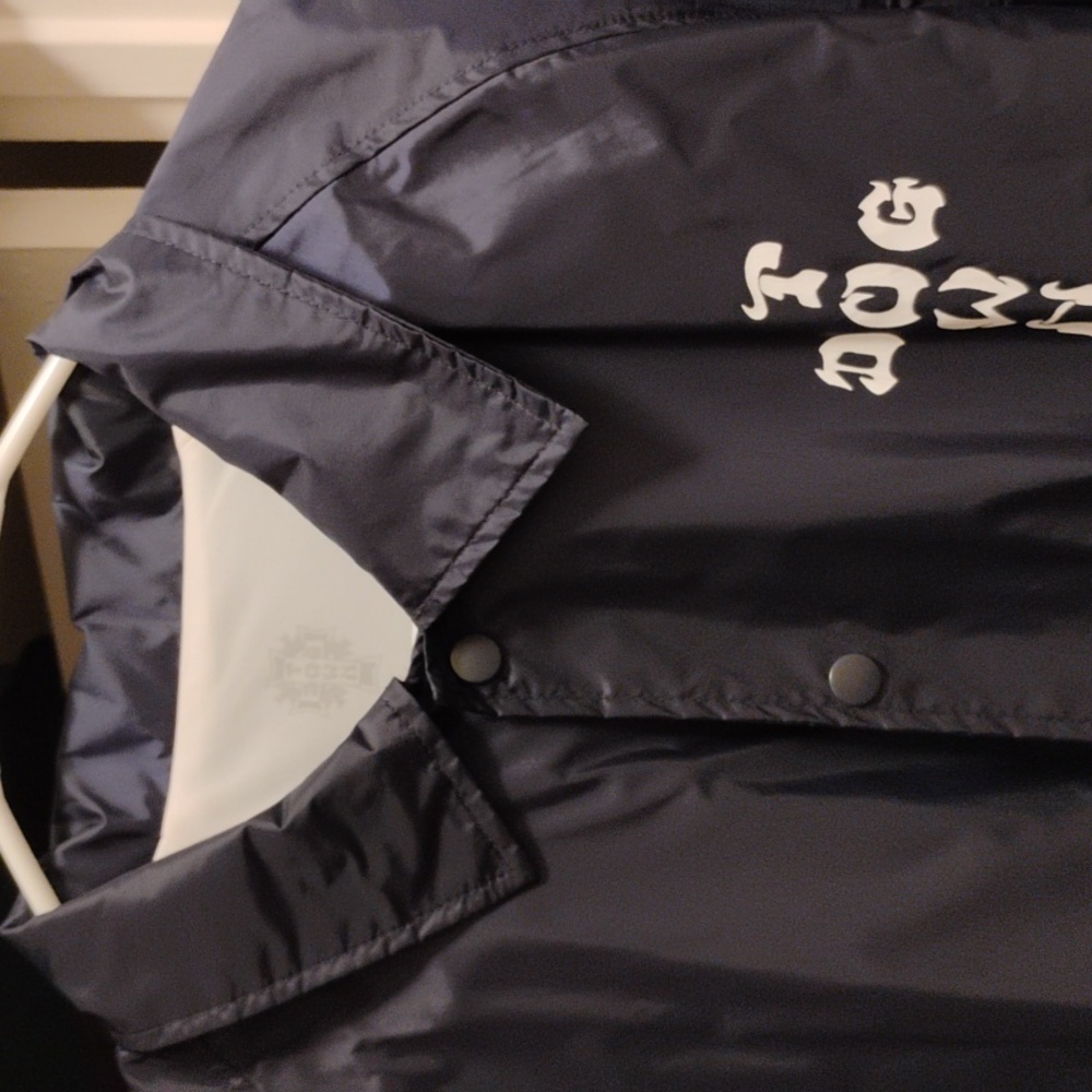 Men's Navy blue Dogtown Jacket New no tags Windbreaker - Picture 3 of 7